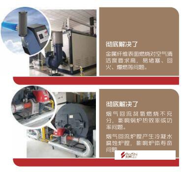 大西超低氮蒸汽爆发器彻底解决了燃烧不充分等问题 ，更节能环保
